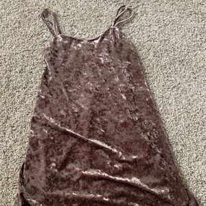 Velvet dress